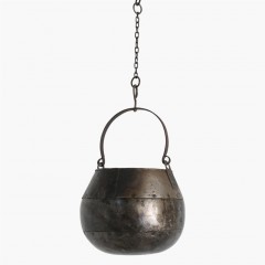 METAL POT HANGING WITH CHAIN 22 